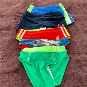 Boys European style bathing suits